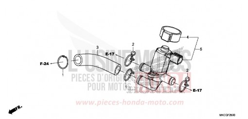 VALVE INJECTION D'AIR GL1800DAL de 2020